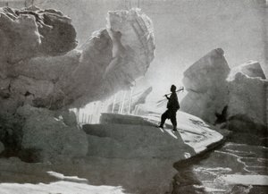 Druckeisblöcke in der Nähe von Discovery Bluff, ca. 1911, 1913 von Frank Debenham