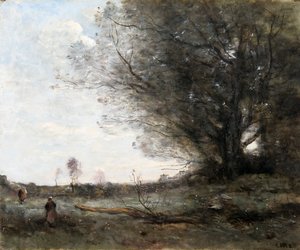 Eine Landschaft in Surrey