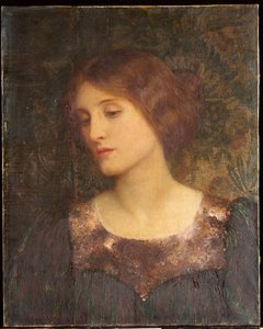 Kontemplation, 1897 von Frank Dicksee