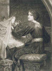 Penelope, graviert von Norman Hirst, veröffentlicht von Frost and Reed, 1903 von Frank Dicksee