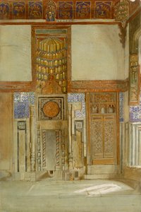 Innenansicht des Hauses des Mufti Sheikh El Mahadi, Kairo