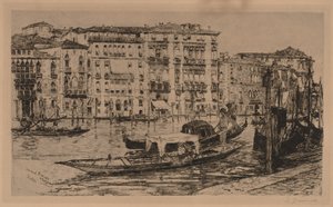 Canal Grande, Venedig, 1889