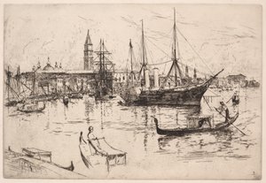 Lagune, Venedig von Frank Duveneck