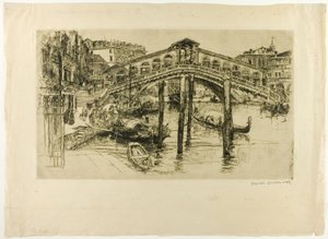 Der Rialto, Venedig