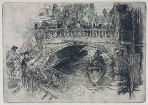 Venezianische Brücke, 1884