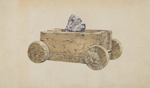 Bergwerkswagen, ca. 1937 von Frank Eiseman
