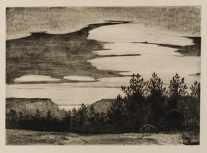 Ein Blick auf die Bucht [Lamorna] von Frank Gascoigne Heath