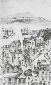 Scarborough vom Castle Hill