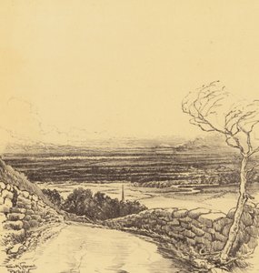 Blick nach Westen von Parbold