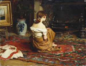 Am Kamin, 1878