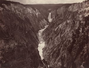 Grand Canyon des Yellowstone und Wasserfälle