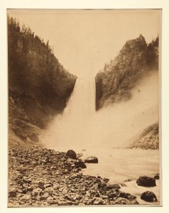 Große Wasserfälle des Yellowstone, 360 Fuß von Frank Jay Haynes