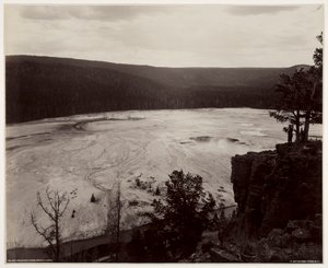 Hells Half Acre, Prismatic Springs, ca. späte 1880er Jahre von Frank Jay Haynes