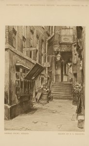 George Court am Strand von Frank Lewis Emanuel
