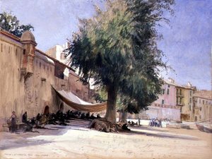 Netzmacher, Collioure von Frank Lewis Emanuel