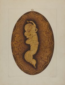 Verbrannte Plakette von Frank Maurer