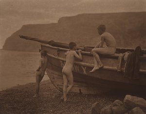 In puris naturalibus (Im Naturzustand) von Frank Meadow Sutcliffe
