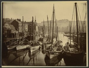 Hafen von Whitby von Frank Meadow Sutcliffe