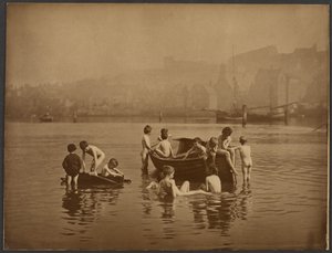Wasserratten von Frank Meadow Sutcliffe