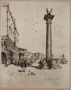 Riva Schiavone, Venedig von Frank Milton Armington
