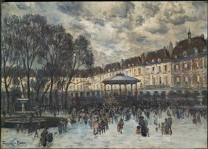 Place des Vosges, Paris, Tag eines Konzerts von Frank Myers Boggs