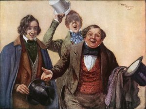 Mr. Tupman, Mr. Snodgrass und Mr. Winkle