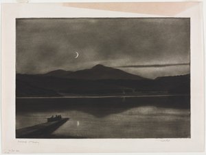 Screel Hill und Urr Water von Kypford von Frank Short