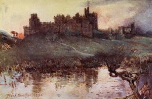 Burg Alnwick von Frank Southgate