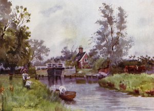 Norfolk Broads: Coltishall Schleuse