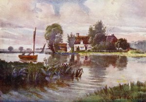 Norfolk Broads: Horning Ferry von Frank Southgate