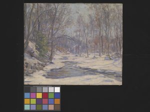 Ein Wintermorgen von Frank Townsend Hutchens