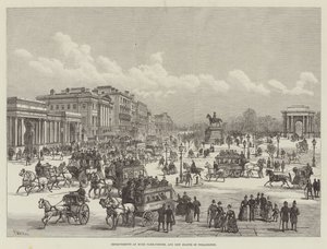Verbesserungen an der Hyde Park Corner und neue Statue von Wellington von Frank Watkins