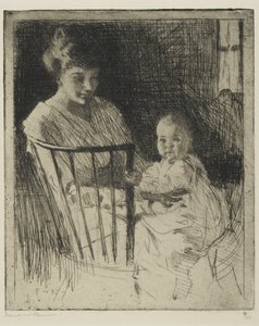 Mutter und Kind von Frank Weston Benson