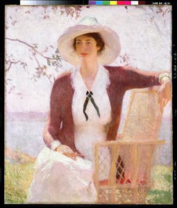 Meine Tochter Elisabeth, ca. 1914 von Frank Weston Benson