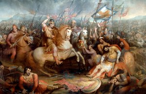Die Schlacht von Hastings von Frank William Wilkin