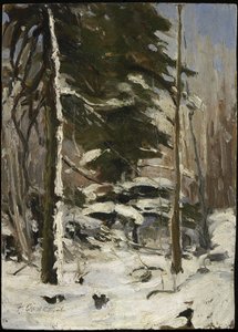 Am Waldrand von Franklin Carmichael