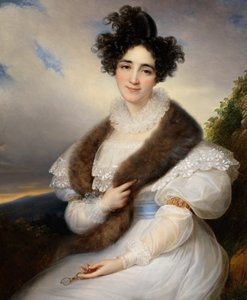 Porträt von Marie-Josephine Lafont-Porcher von François Joseph Kinsoen