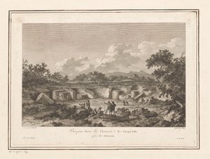 Ansicht des Steinbruchs bei Campo Bello, Selinunte von François Allix