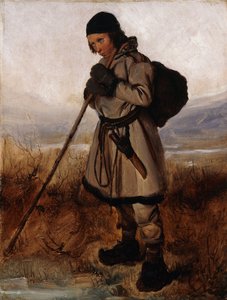 Ein Lappländer von François Auguste Biard