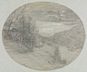 Landschaft von François Auguste Ravier