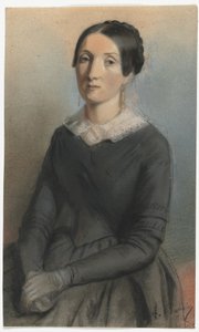 Porträt einer Frau von François Bonvin