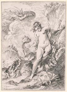 Andromeda, 1734 von François Boucher