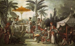 Chinoiserie: Festmahl des Kaisers