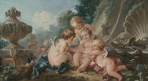 Verschwörung der Liebesgötter von François Boucher