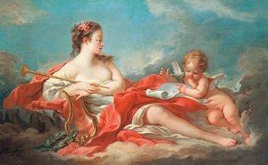 Erato, die Muse der Liebesdichtung