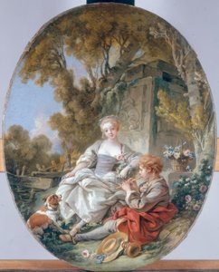 Der Flageolettspieler von François Boucher
