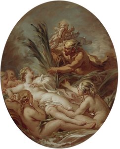 Pan und Nymphe Syrinx, 1760-1765