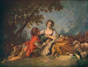Pastorales Motiv, 18. Jahrhundert