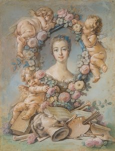 Porträt Marquise de Pompadour