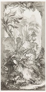 Rocaille (Rokoko-Design), in Nouveaux morceaux pour des paravents (Neue Konzepte für Paravents) von François Boucher